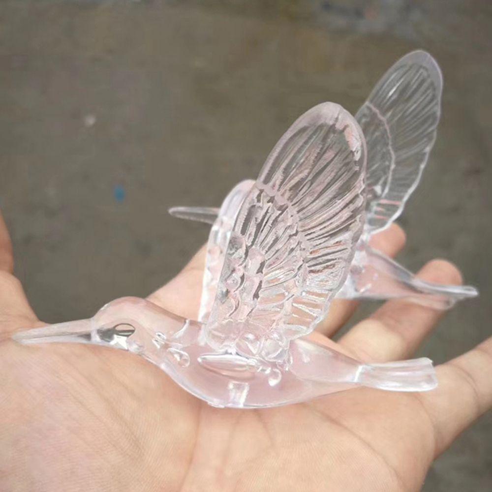 Dây Treo Trần Nhà Trang Trí Hình Chim Bằng Acrylic Chất Lượng Cao DIY