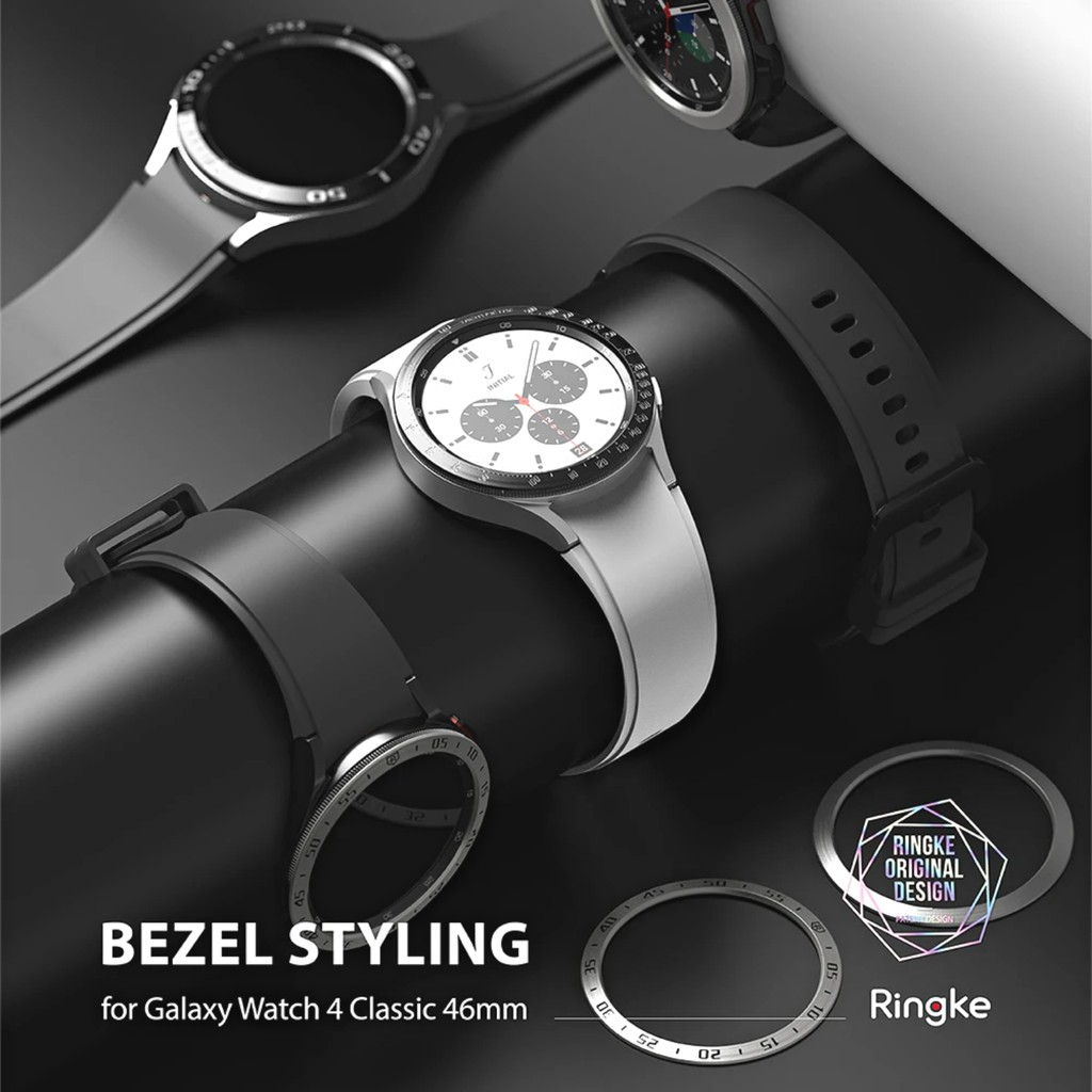 Viền bảo vệ Bezel Styling cho Galaxy Watch 4 Classic ( 42mm / 46mm ) - Ringke
