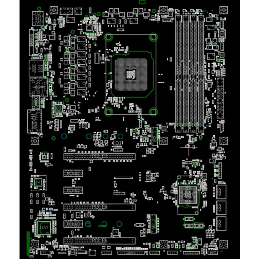 Sơ đồ mạch Boardview MS-7B79 MS 7B79 dùng cho thợ sửa chữa