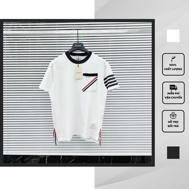 RẺ VÔ ĐỊCH - Áo phông nam túi ngực sang trọng. Áo thun nam - chất vải cotton thoáng mát