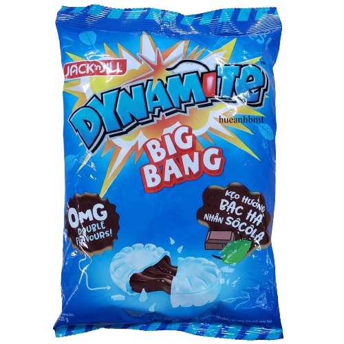 Kẹo Dynamite BigBang Bạc Hà Nhân Socola gói 330g