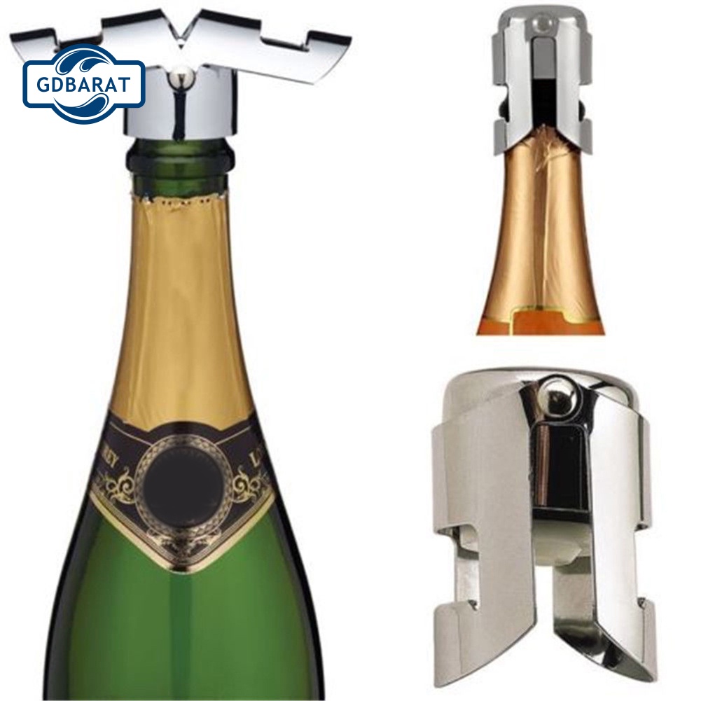 Nút Chặn Chai Rượu Champagne Bằng Thép Không Gỉ