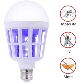 Đèn diệt muỗi côn trùng - đuôi E27 ( nguồn 220V-15W)