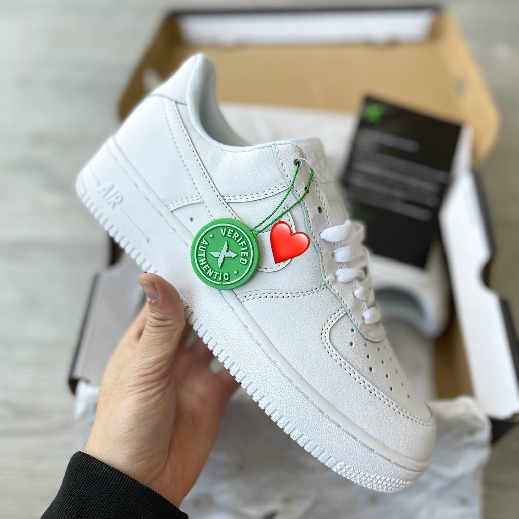 [Mã FASHIONG10 giảm 10k đơn từ 50k] Giày Sneaker AF1 Full Trắng Box Phụ Kiện Freeship | BigBuy360 - bigbuy360.vn