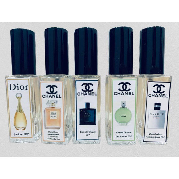 Mẫu thử nước hoa các hãng Nổi Tiếng