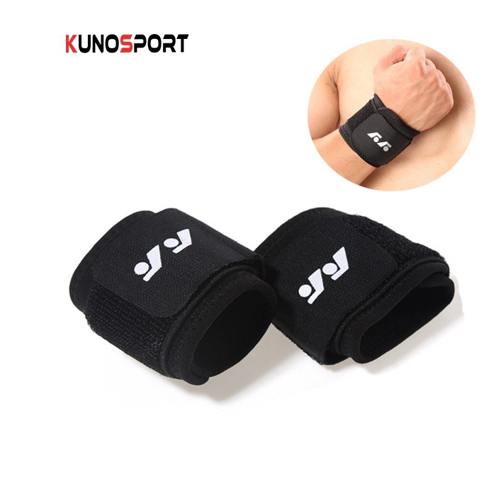 Quấn bảo vệ cổ tay, bó tay tập gym chơi thể thao KUNOSPORT (1 đôi ) KN17