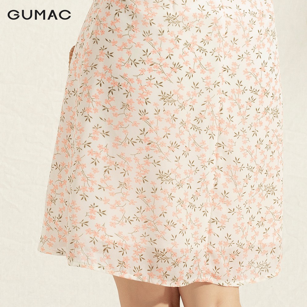 Đầm cổ V xếp eo DA1193 GUMAC | BigBuy360 - bigbuy360.vn