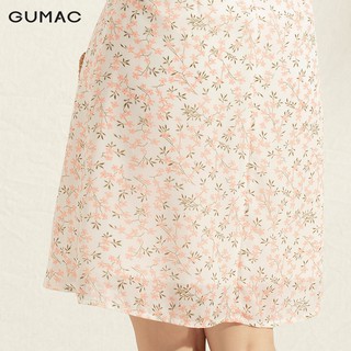 Đầm cổ V xếp eo DA1193 GUMAC