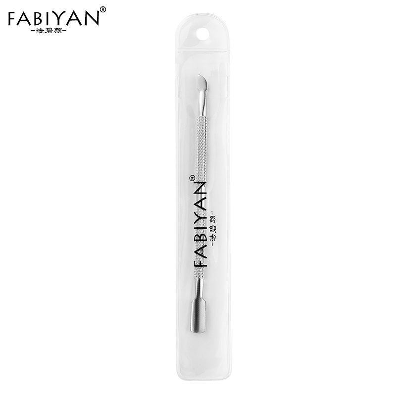 Cây đẩy da chết  2 đầu bằng thép không gỉ loại bỏ da chết hiệu quả FABIYAN