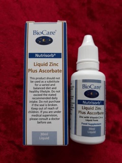 Kẽm nước Biocare Zinc 30ml