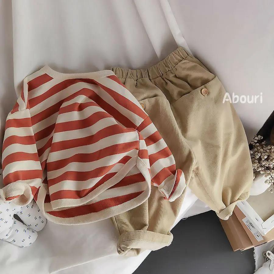 Áo Sweater Một Mảnh Dài Tay Dáng Rộng Kẻ Sọc Phong Cách Phương Tây Thời Trang Xuân Thu 2022 Cho Nam Và Nữ