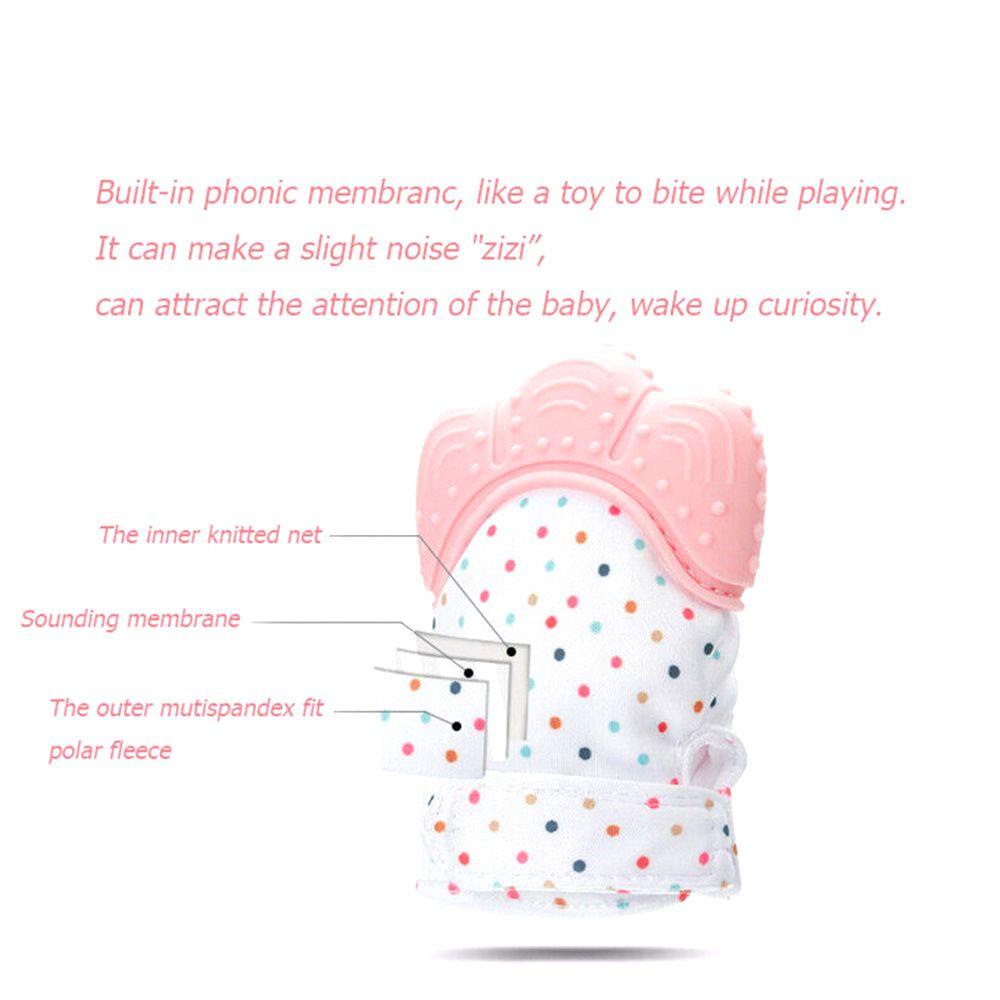 NIUYOU Găng Tay Silicone Tập Nhai Cho Bé Sơ Sinh