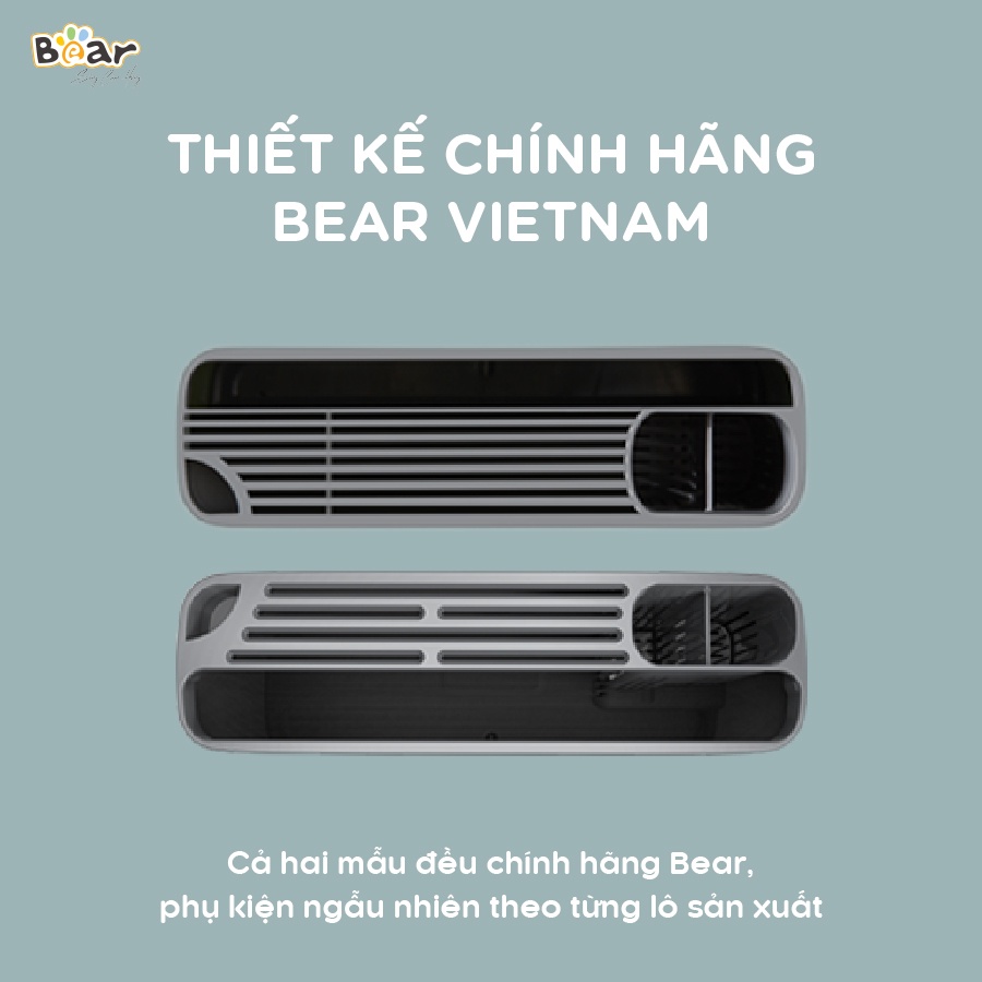 [Bear Chính Hãng]Máy sấy tiệt trùng dao thớt đũa Bear XDQ-B01Q1 xanh ngọc bích công suất 80W, khử khuẩn tia UV 99,99%.