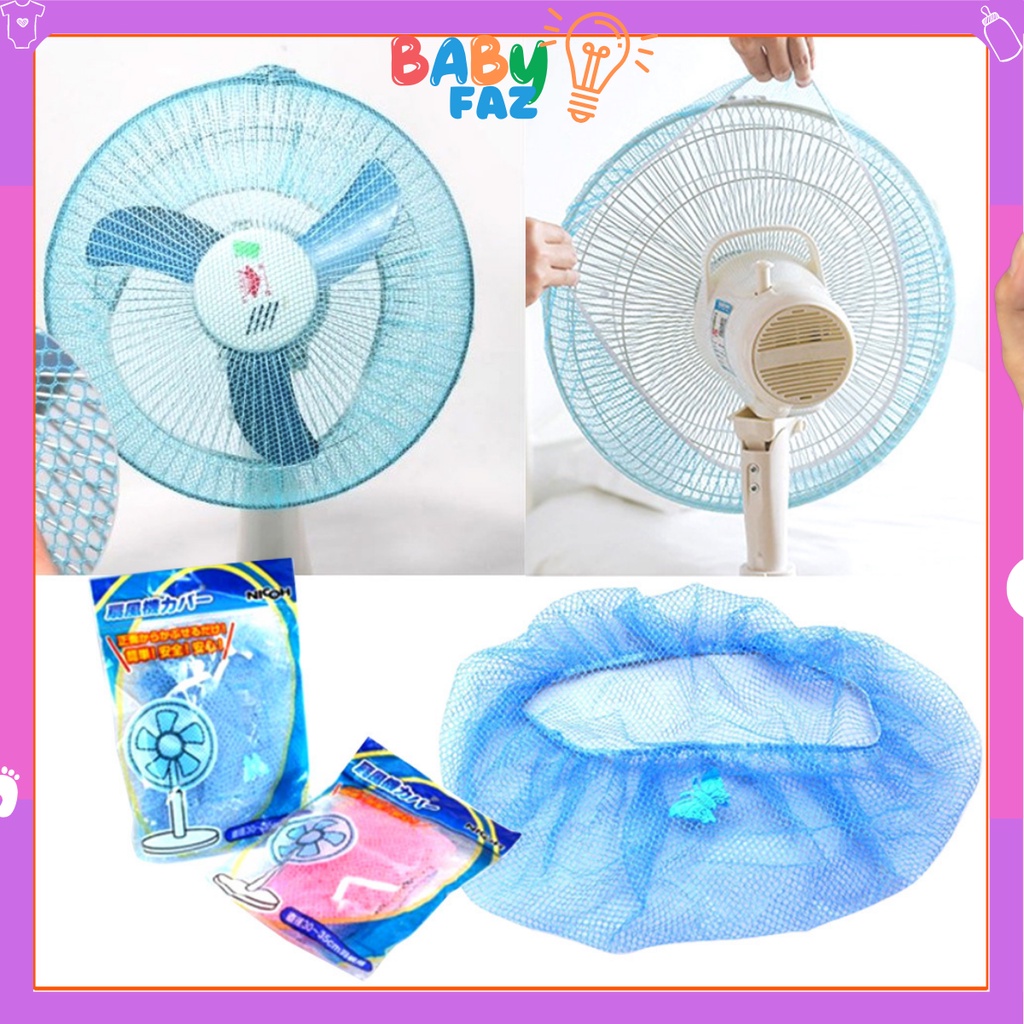 Lưới bọc quạt an toàn cho bé không thò tay vào