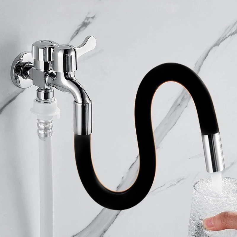 Đầu Nối Vòi Nước Mở Rộng 360 Độ Chuyên Dụng° Đầu Nối Dài Vòi Nước Chống Bắn Tùy Chỉnh Tiện Dụng Cho Nhà Bếp/ Nhà Tắm