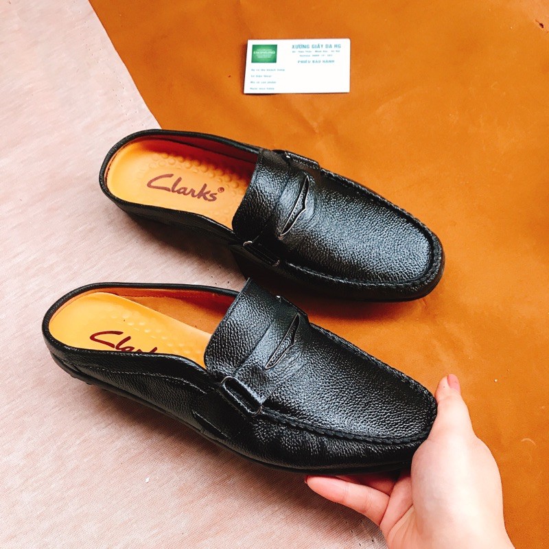Giày Sục nam da bò bền bỉ Bảo hành 1 năm hàng cao cấp Tại Xưởng CHOINIS GIÀY HỞ GÓT | BigBuy360 - bigbuy360.vn