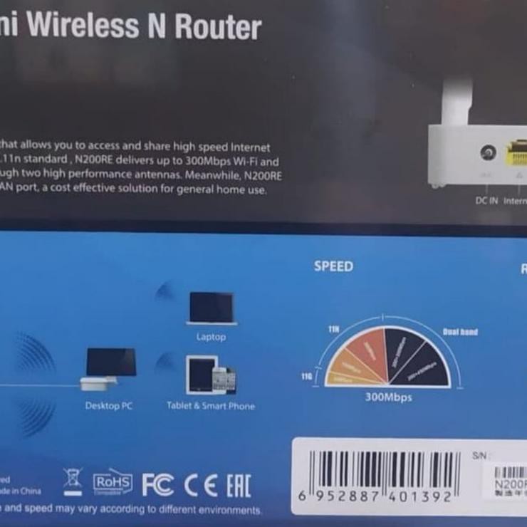 Thiết Bị Phát Wifi Không Dây 'S0Z Totolink N200Re 300mbps 3 Years