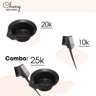 Combo Dụng cụ nhuộm tóc cao cấp siêu rẻ hàng có sãn