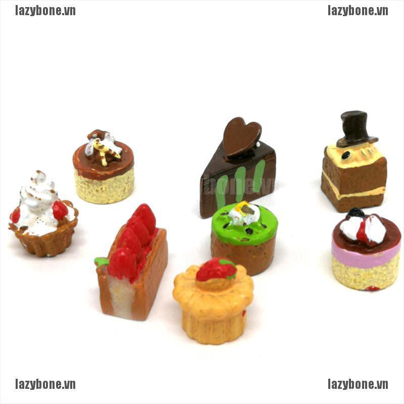 Set 8 Mô Hình Trang Trí Nhà Búp Bê Xinh Xắn