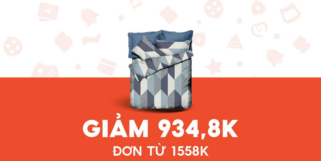 - VUA NỆM - Giảm 934,8K cho Bộ chăn ga AMD Micro Satin