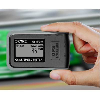 Đồng hồ đo tốc độ bằng GPS (GPS Speed Meter) SkyRC GSM-015 dùng cho tàu/xe/máy bay điều khiển từ xa