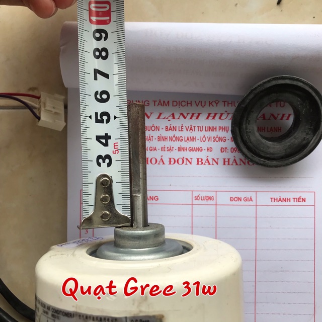 Quạt dàn lạnh điều hoà gree 31w