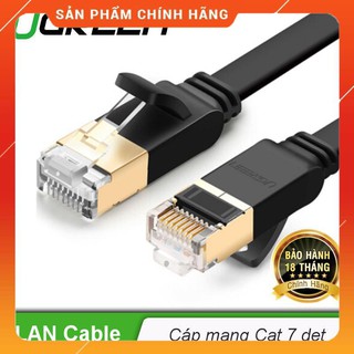 Cáp mạng 2 đầu đúc Cat7 UTP Patch Cords dạng dẹt dài chính hãng UGREEN NW106 dailyphukien