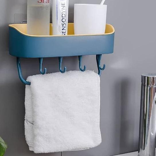 Kệ Đựng Đồ Dùng Gắn Tường Hình Vuông Đa Năng Tiện Dụng Cho Nhà Bếp / Nhà Tắm | BigBuy360 - bigbuy360.vn
