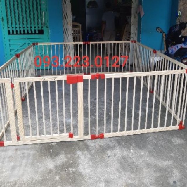 Cũi playpen 8 cánh