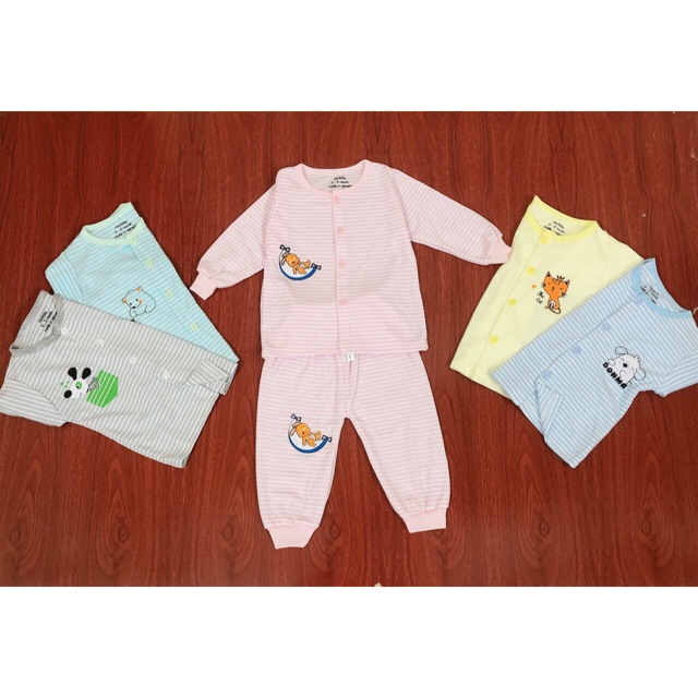 Bộ nỉ cotton noubaby cho bé trai/ bé gái