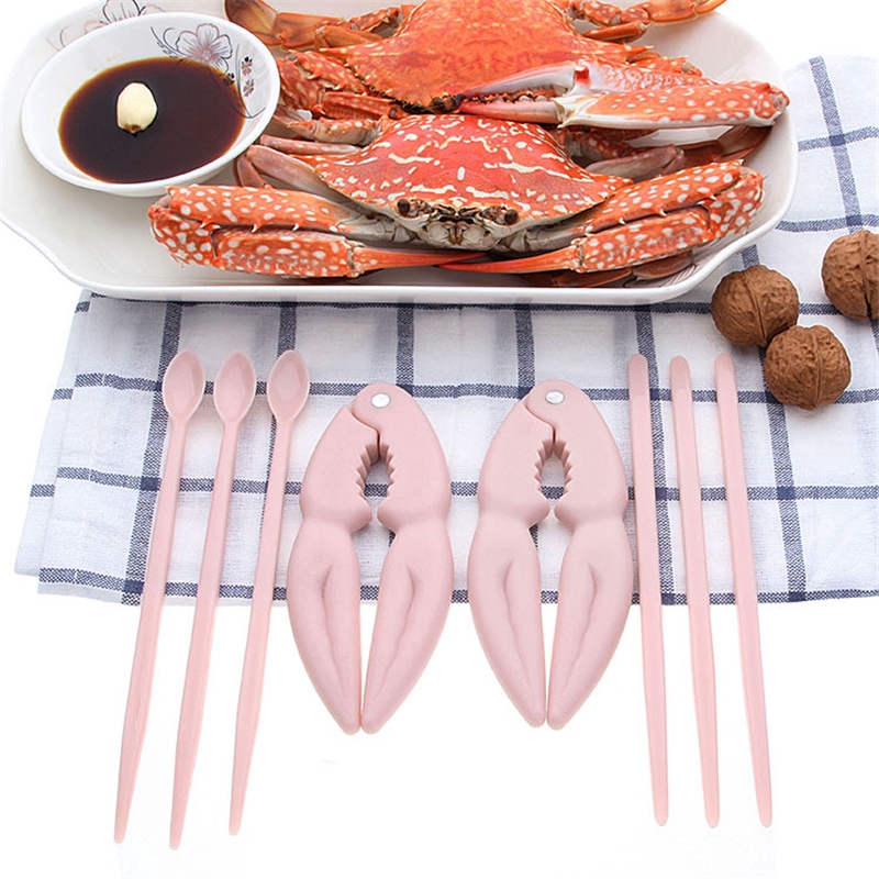 Set 8 dụng cụ OSSAYI dùng kẹp càng cua ghẹ hải sản