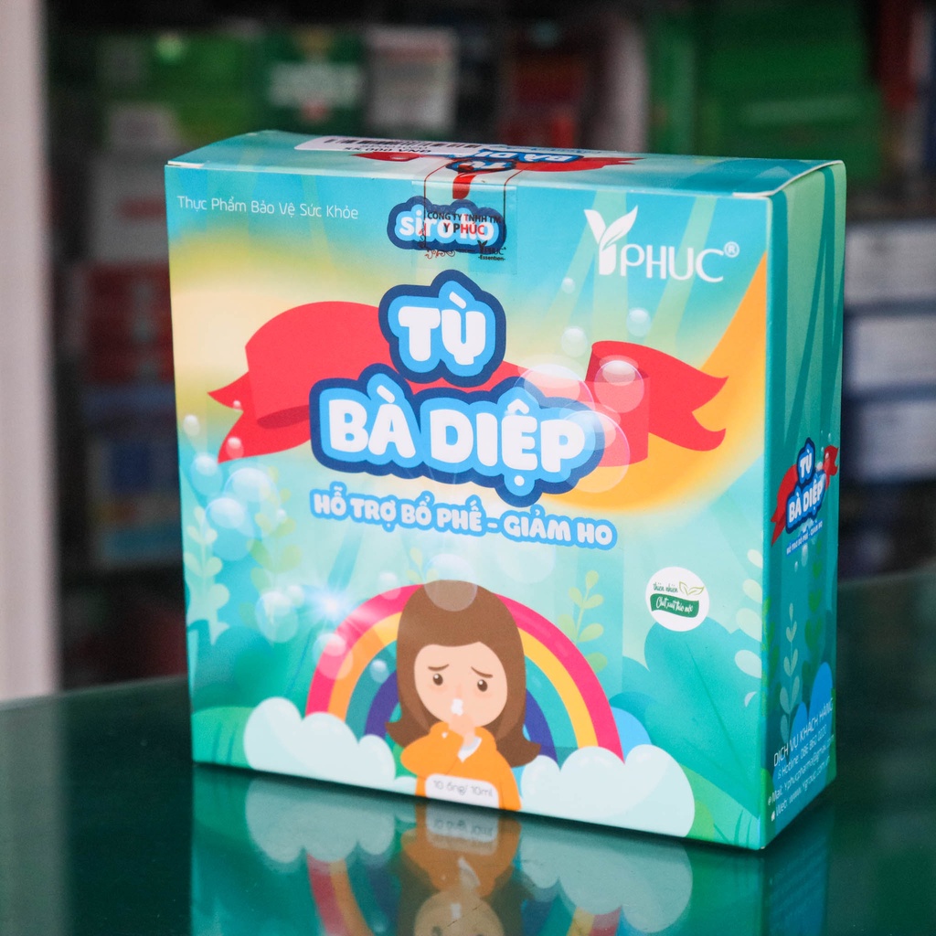 Siro ho Tỳ Bà Diệp, giúp bổ phế, giảm ho và dưỡng âm thanh phế (hàng chính hãng)