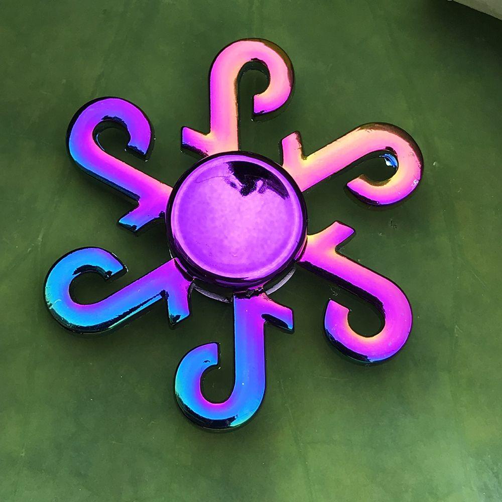 (MớI) Con Quay Đồ Chơi Fidget Spinner CầU VồNg 3 CáNh
