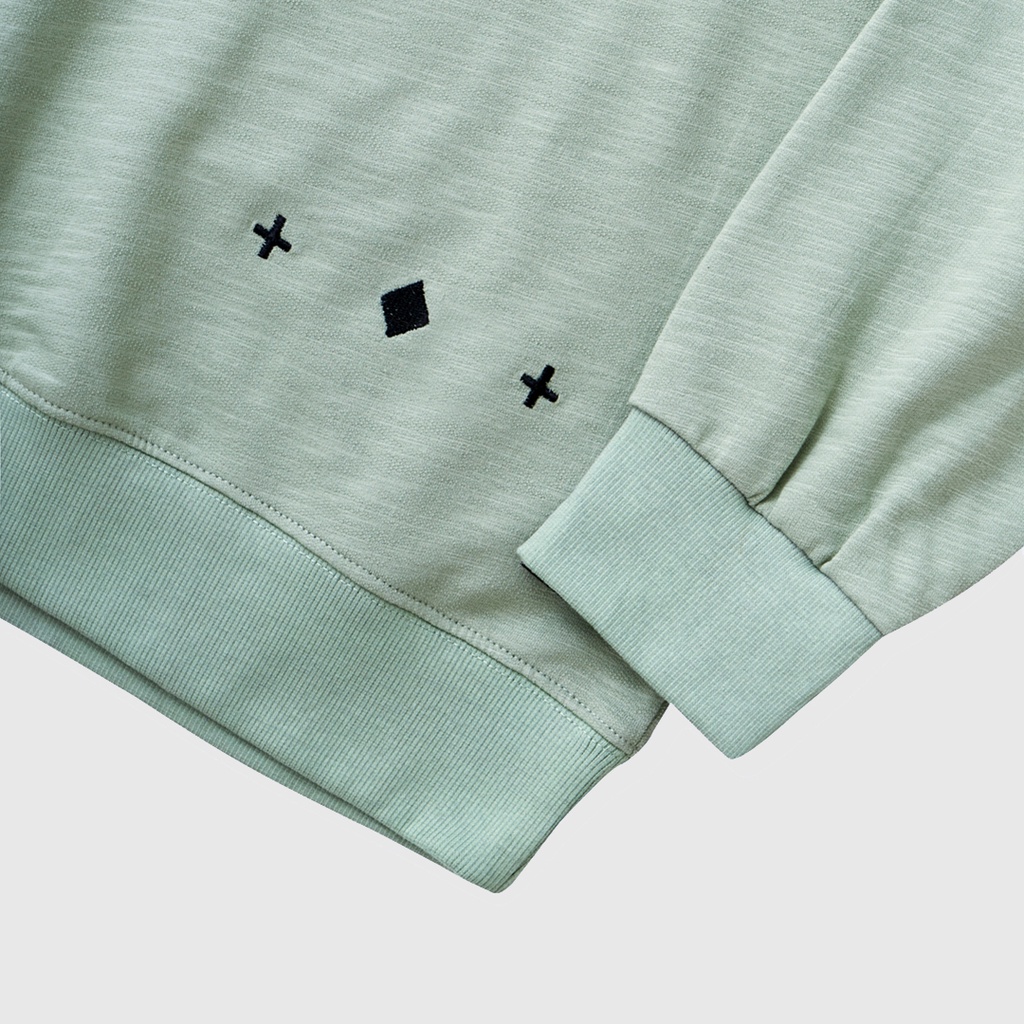 Áo Sweatshirt Lesavril de Vetements D sur LV Greenish