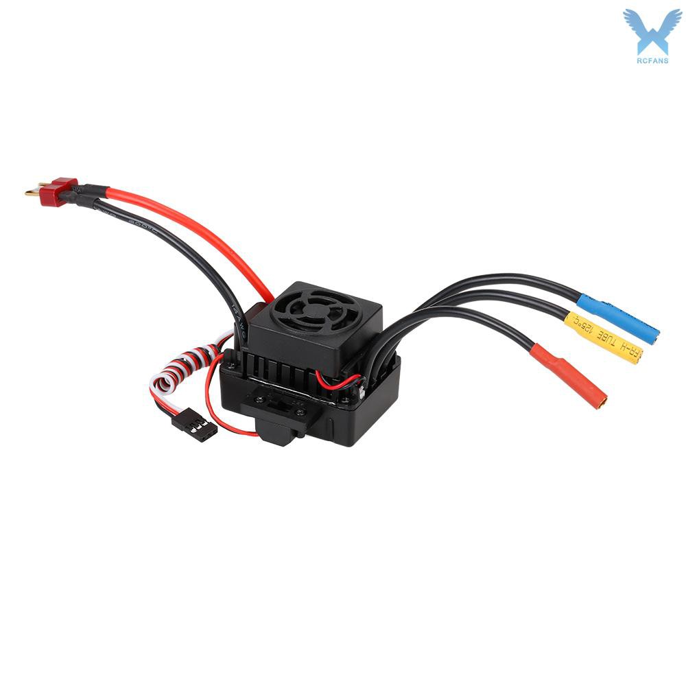 Bộ Điều Khiển Tốc Độ Động Cơ Không Chổi Than Ocday 60a 2-3s Esc Với 5.8v / 3a Bec Cho Xe Rc 1 / 10 Rc