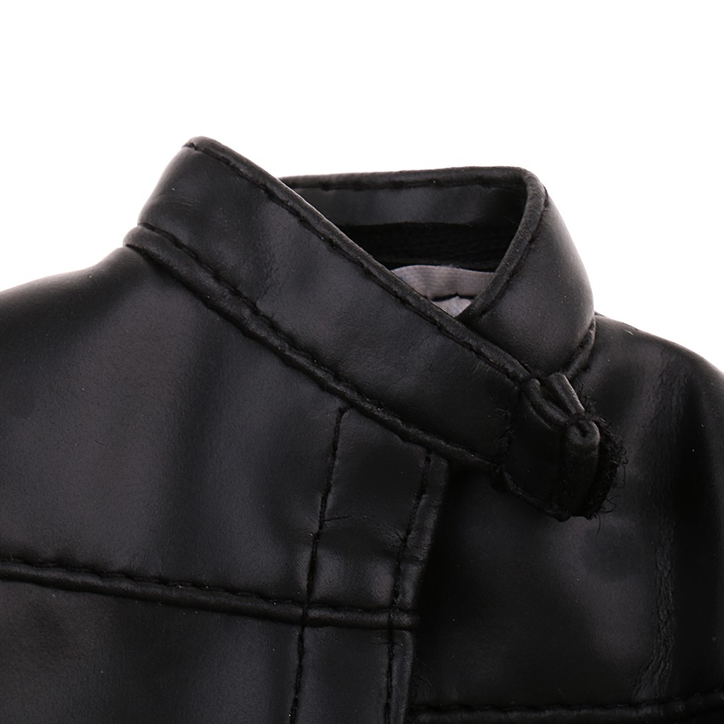 1/6 Scale PU Leather Male Jacket for 12 inch Action Figures Doll Accessories