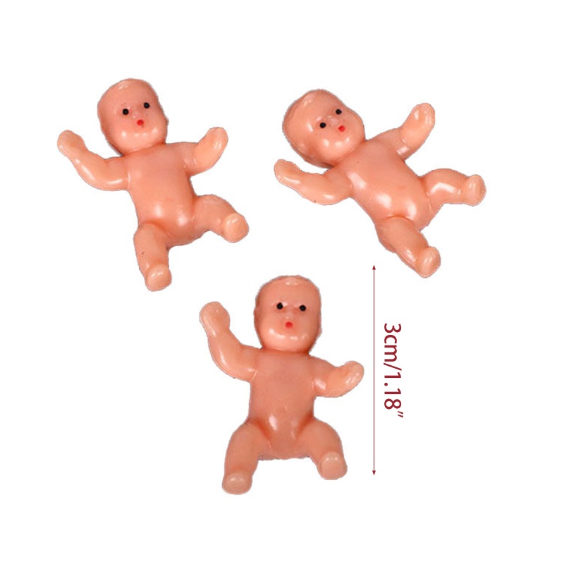 Set 10 Mô Hình Em Bé Trang Trí Tiểu Cảnh / Nhà Búp Bê