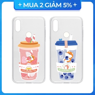 Ốp lưng vsmart joy 3/joy 4/active 3/bee 3/live/...dẻo trong in hình cốc nước