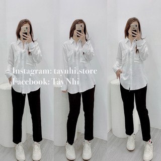 Set sơ mi + quần baggy