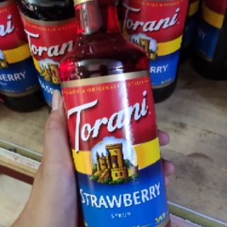 Sirô Syrup Torani USA 750ml pha chế