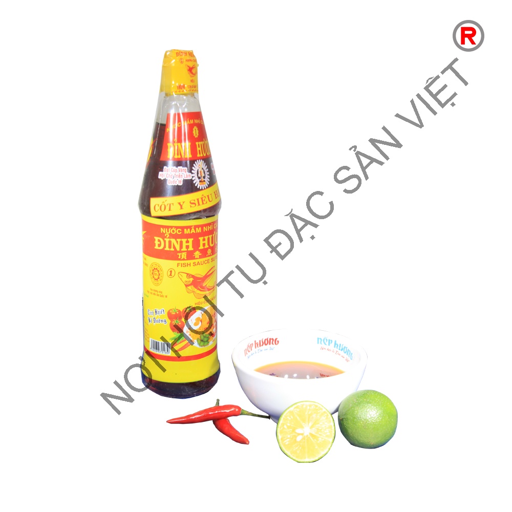 Nước mắm Đỉnh Hương – 35 độ - 55 độ - 65 độ / 600ml – đặc sản An Giang