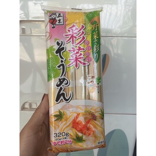 Mì Somen Ngũ Sắc Itsuki Rau Củ 320g 2024
