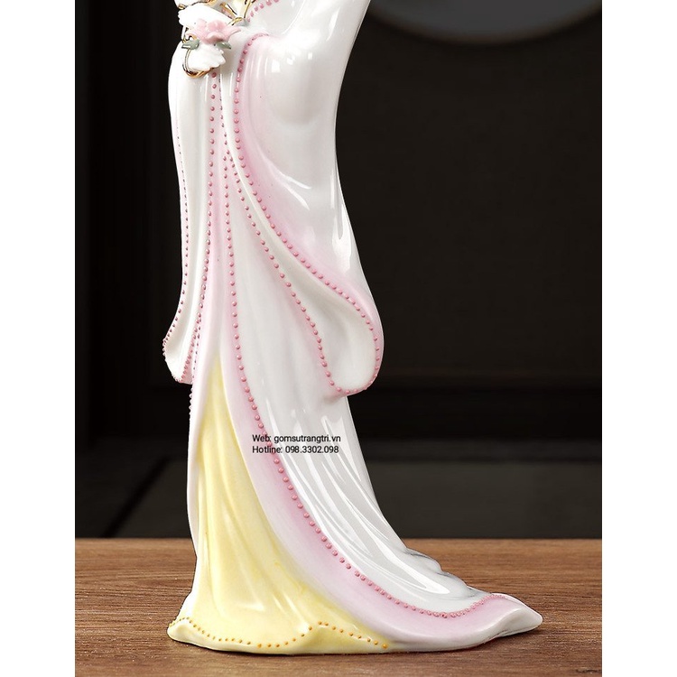 TƯỢNG SỨ TRANG TRÍ – 2 CÔ GÁI