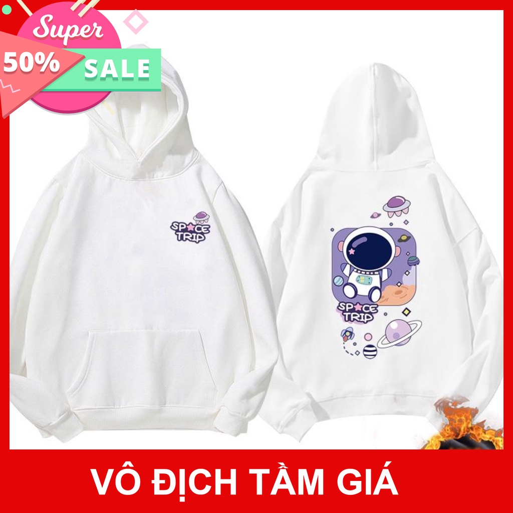 (Hot Trend) ÁO KHOÁC HOODIE NỈ NGOẠI Phi Hành Gia Nasa (HD4000 - Dày Đẹp) (hoodie1996) Mẫu 02