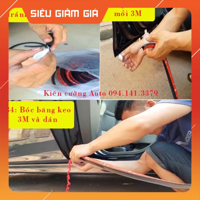 Gioăng Cao Su chữ P,D,Z,B Chống bụi chống ồn cho xe hơi Hàng Cao Cấp