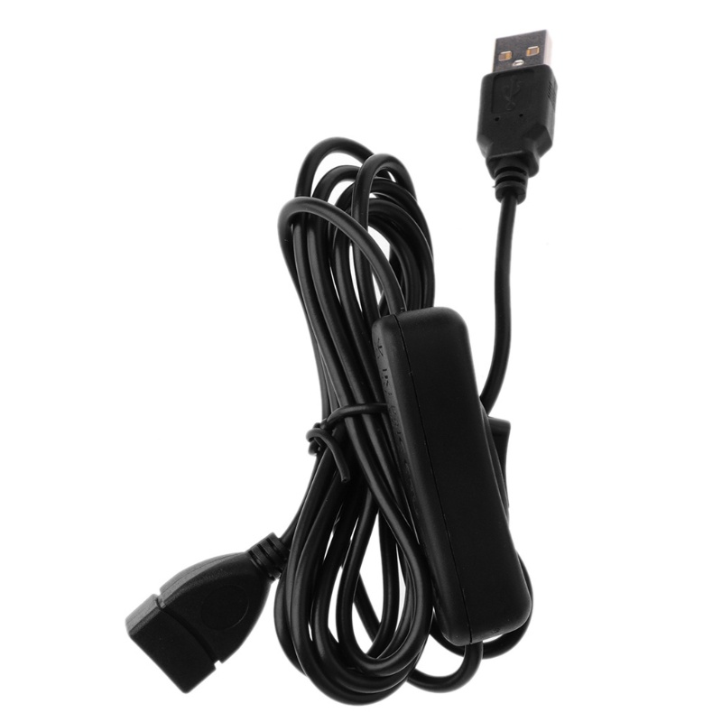Dây Cáp Nối Dài USB 2 0 Đầu Đực Với Công Tắc Bật Tắt Dành Cho Máy Tính