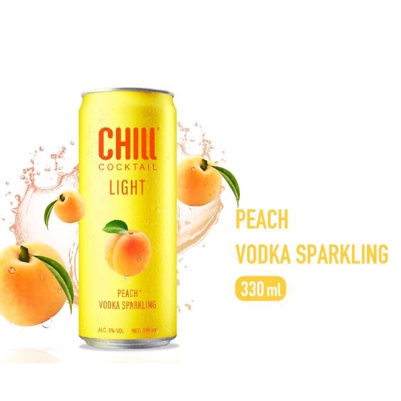 Lốc 6 lon Chill Cocktail Mix vị  330ml/lon