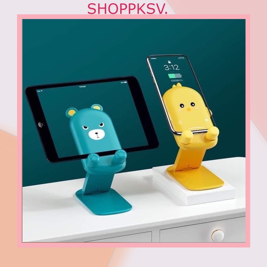 Giá Đỡ Điện Thoại - Giá đỡ máy tính bảng Hình Thú Thiết Kế Xinh Xắn Độc Đáo