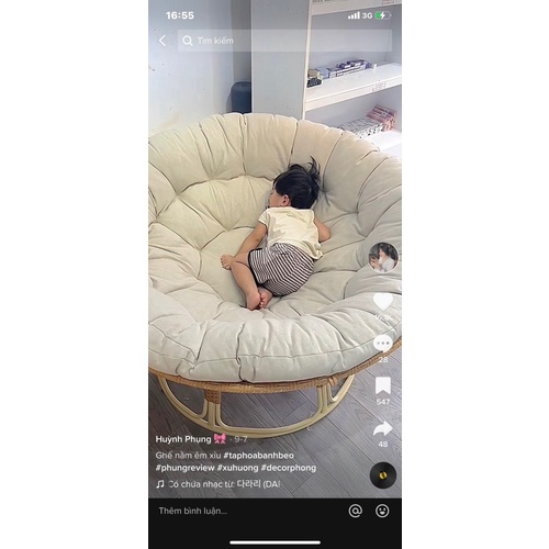 Ghế papasan 1m2 thư giãn,ghế đọc sách,ghế ngồi xem phim cao cấp giá tại xưởng