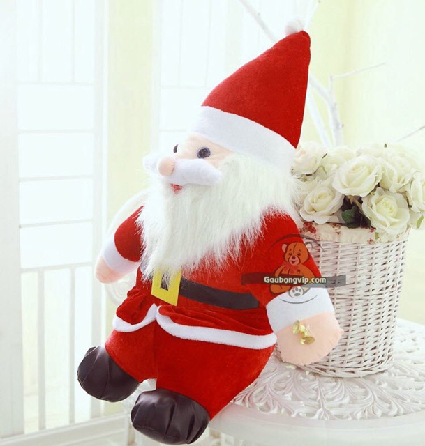 Gấu nhồi bông hình Ông Già Noel